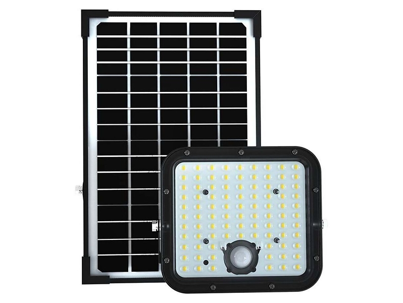 Lampa solarna  VT-432 LED 4000K z tworzywa sztucznego czarna