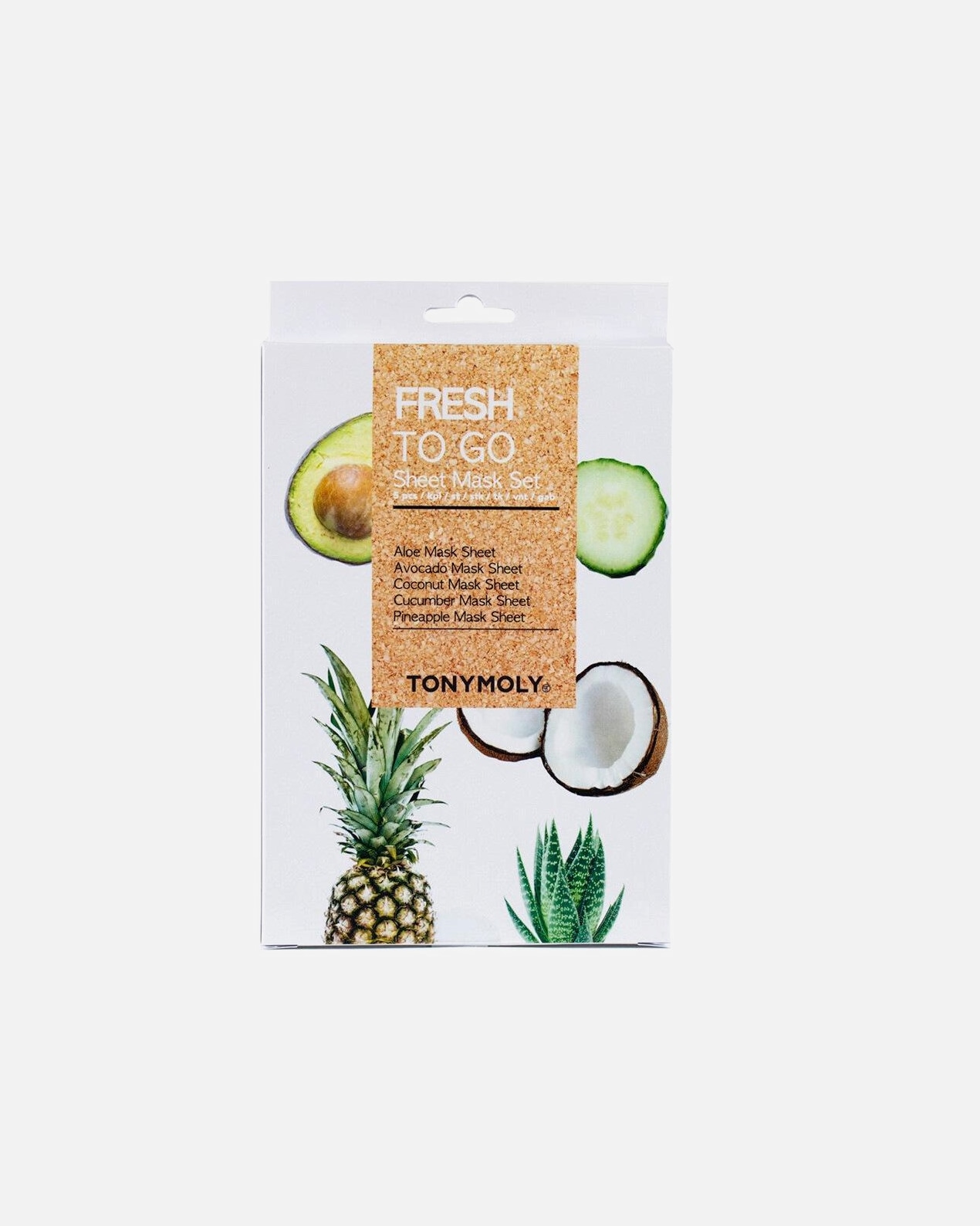 Tonymoly Feuchtigkeitsspendende Tuchmaske Fresh to go Set - Fresh to go Tuchmaske