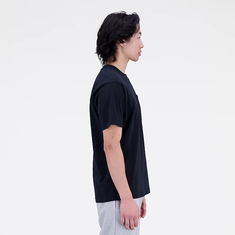 Herren Essentials Reimagined Baumwoll-Jersey-T-Shirt – SCHWARZ