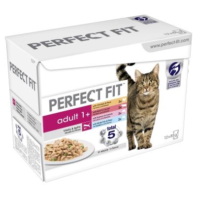 Perfect Fit Beutel für Erwachsene ab 1 Jahr – Fleisch & Fisch in Soße