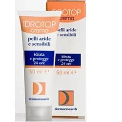 Idrotop hydraterende gezichtscrème 50 ml voor de droge en gedehydrateerde huid