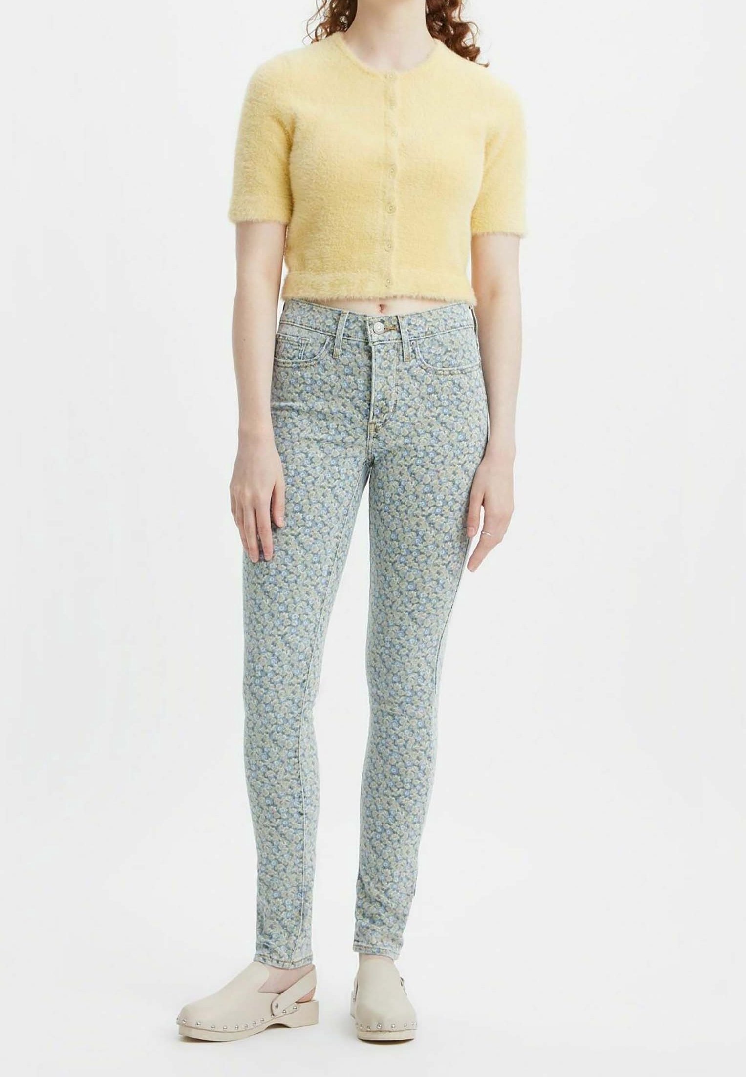 Jeansy Levi's® Skinny Fit - niebieskie