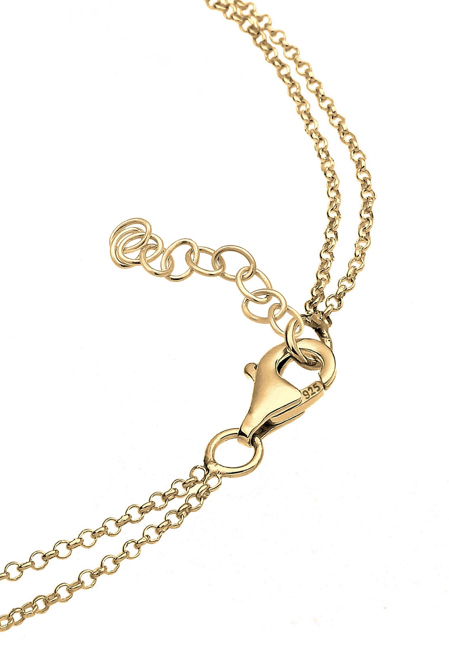 Elli Femmes symbole de l'infini clous d'oreilles bande set réglable en argent sterling 925