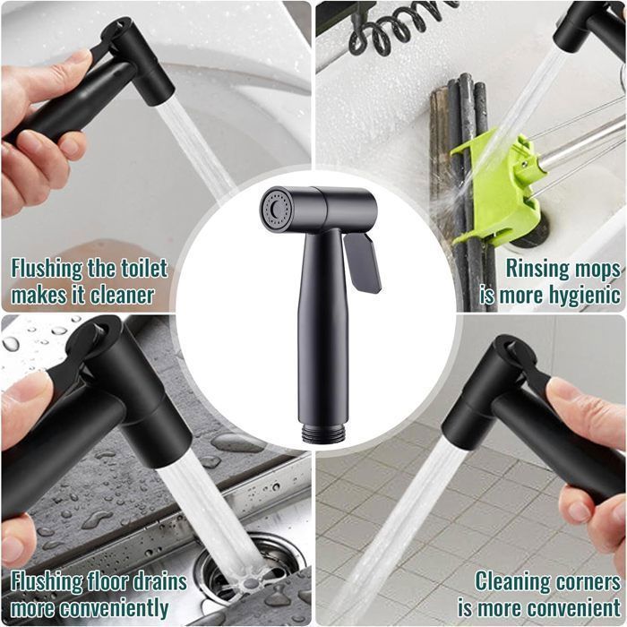 Toilet Bidet Sprayer, Toilet Bidet Sprayer, Sprayer with Hose and G1/2