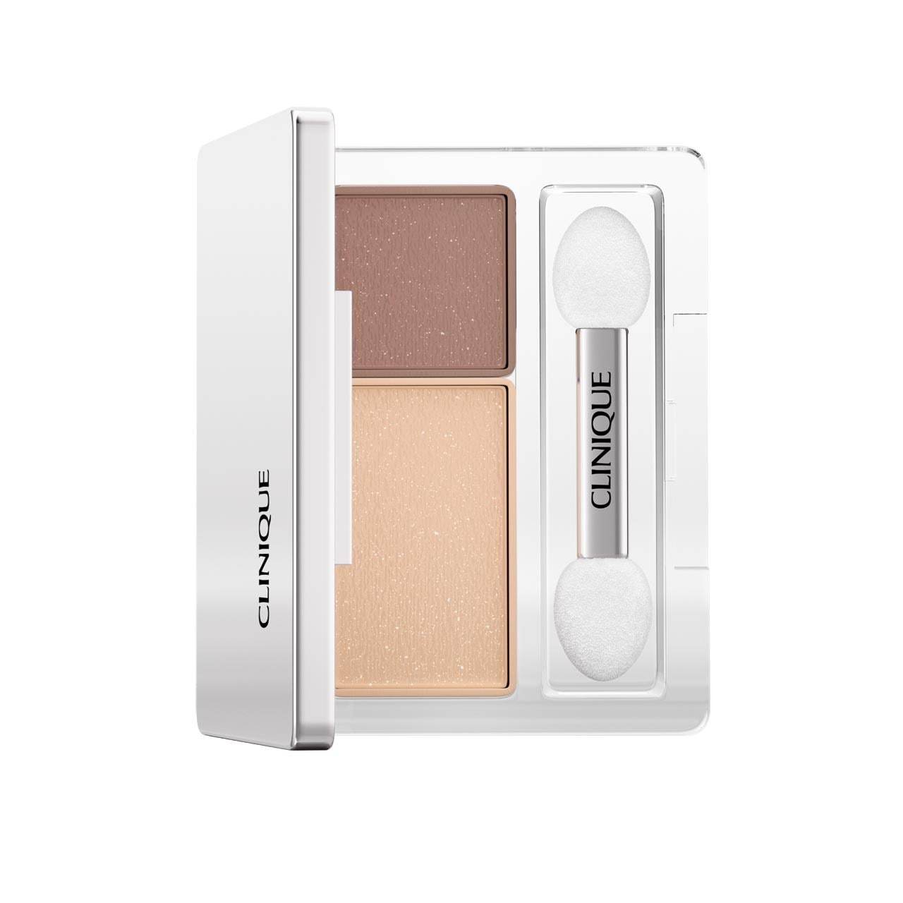 Clinique očné tiene duo „All About Shadow“ – 2,2 g