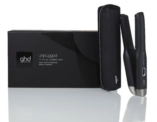 Unplugged - Vezeték nélküli hajvasaló Fekete Fekete - ghd