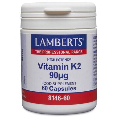 Lamberts K2-vitamiini 90 mikrogrammaa 60 tablettia 60 tablettia