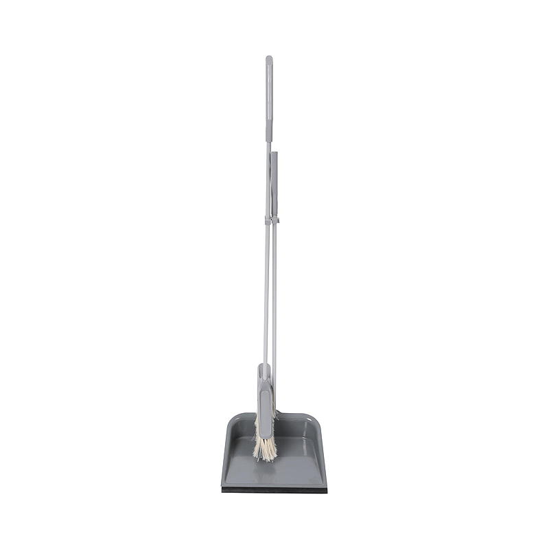 Sopset med långt metallhandtag