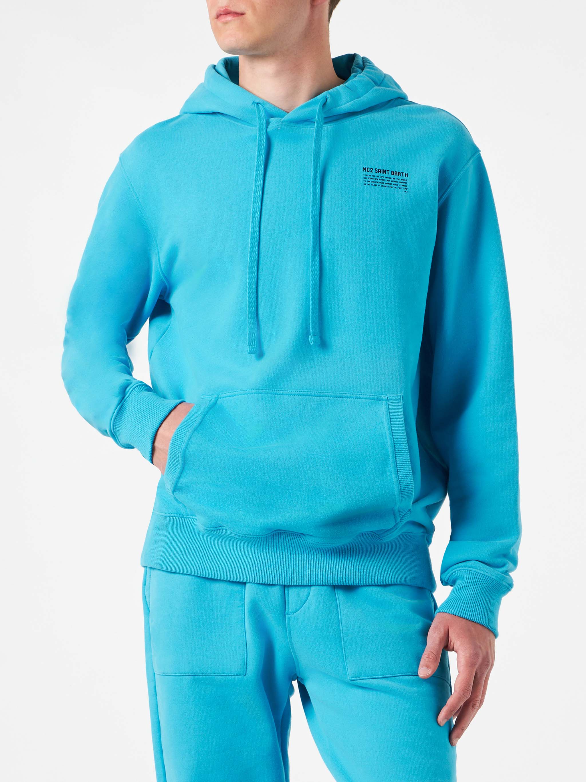 Turquoise hoodie | Pantone™ speciale editie