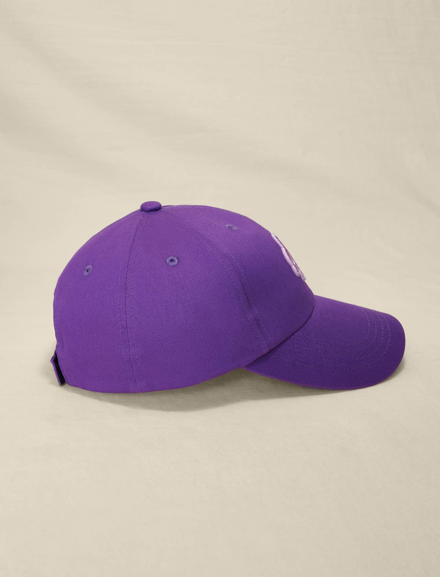 Katoenen pet met klaverlogo - Violet