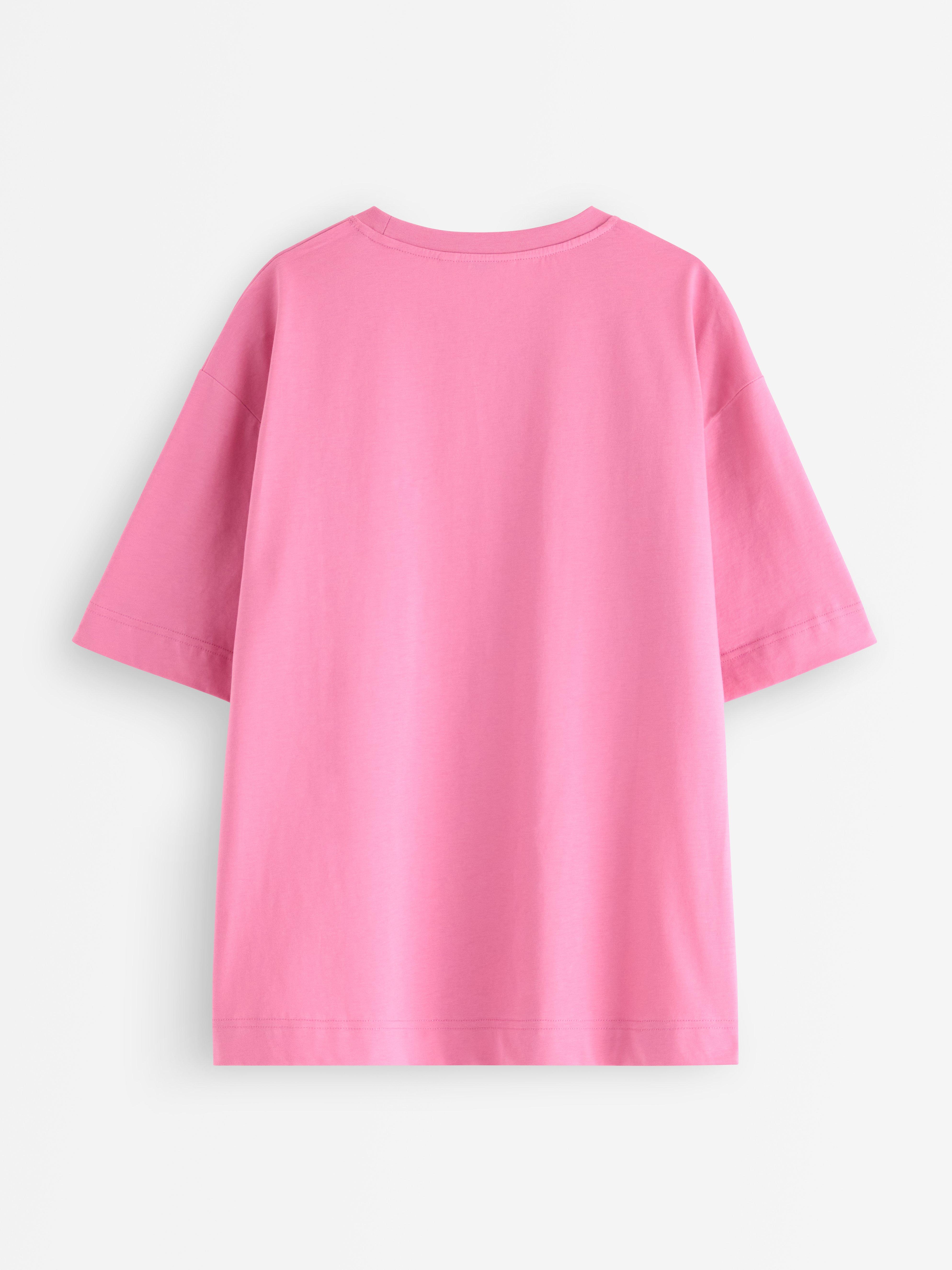Predimenzionirana majica Dusty Pink