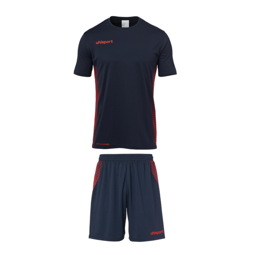  Score Kit SS Marine/fluo Rot Uhlsport