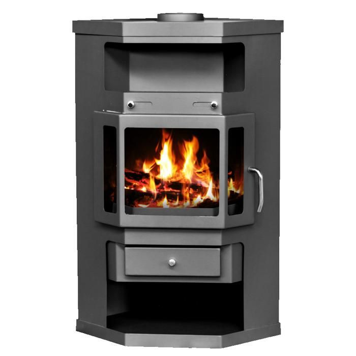 Stufa a legna Panama V05 – 9 kW | Design moderno ed efficiente riscaldamento