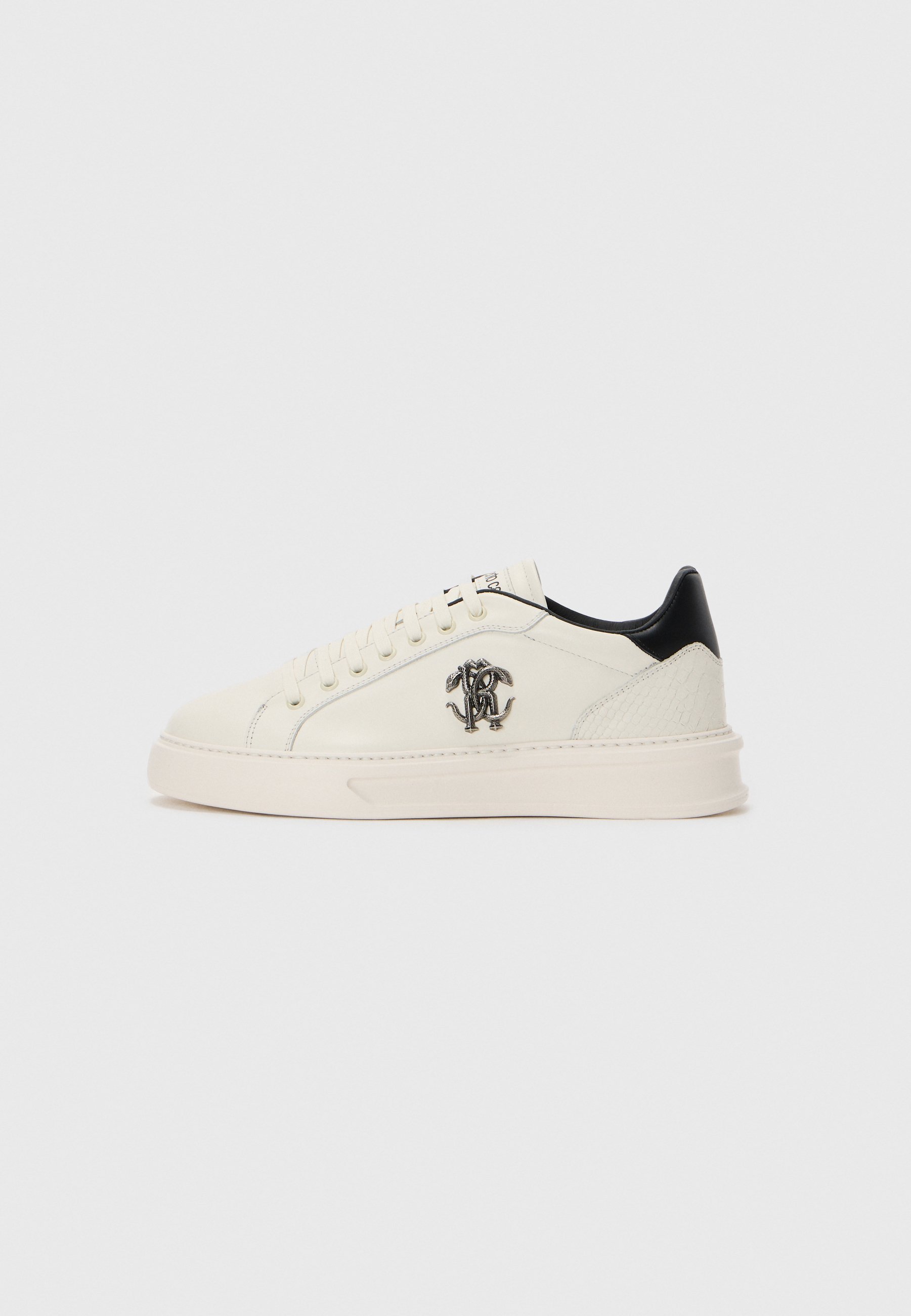Roberto Cavalli LONDRA - Sneakers - bianco sporco/nero