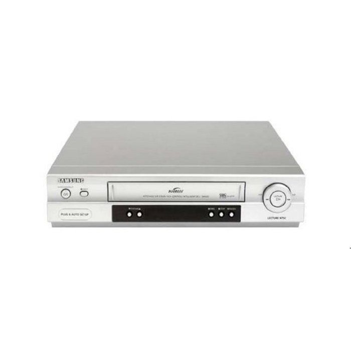 Reproductor/grabador de vídeo VHS Samsung SV671F con 6 cabezales, HiFi, PAL/SECAM + mando a distancia