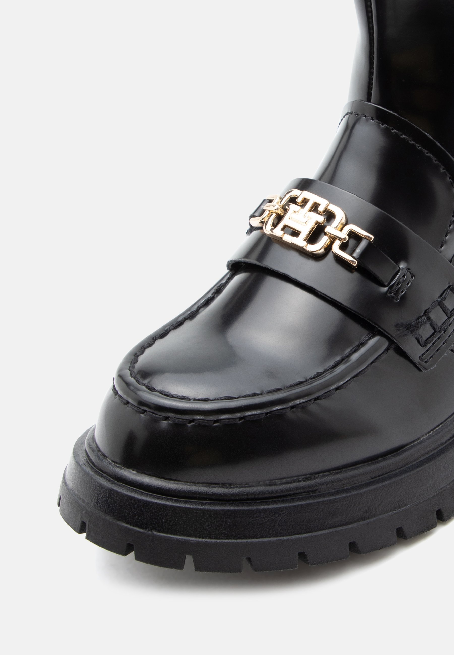 Tommy Hilfiger ASHLYN UNISEX - Klassieke enkellaarsjes - zwart