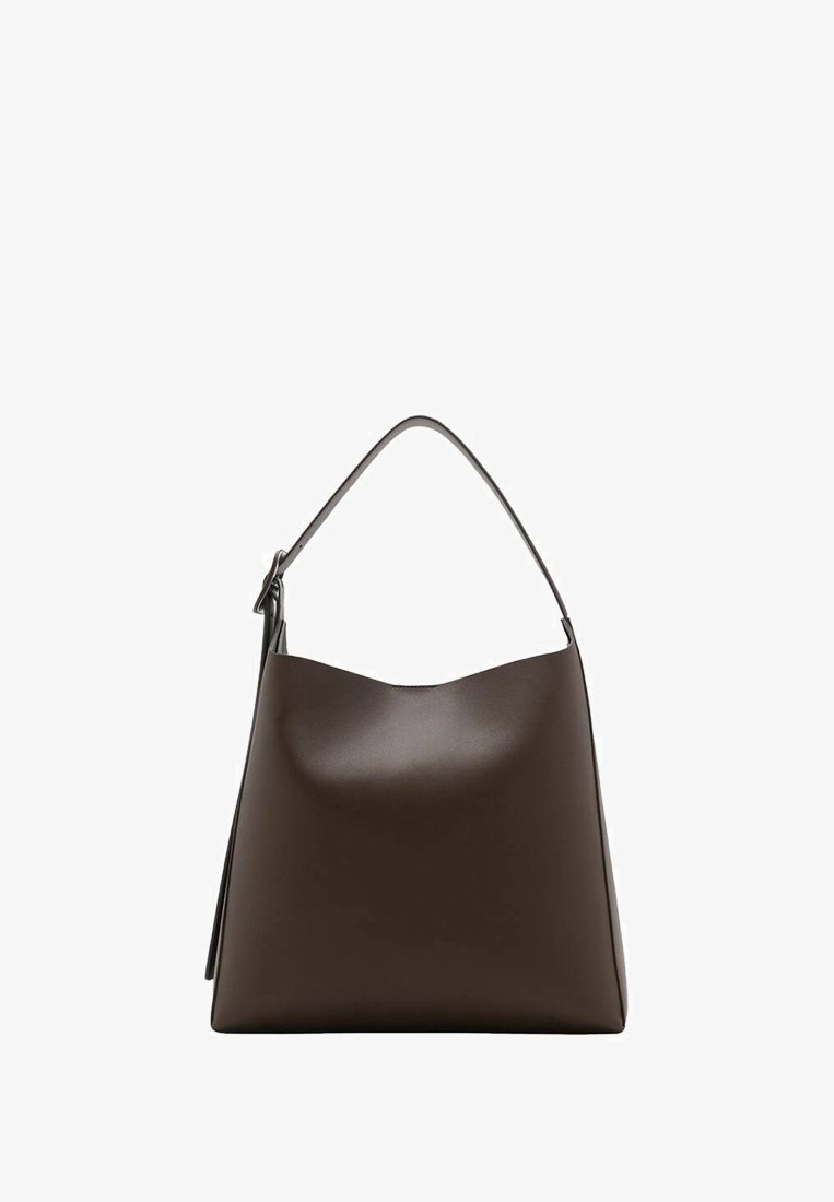Mango SEAU BOUCLE - Sac à main - brown