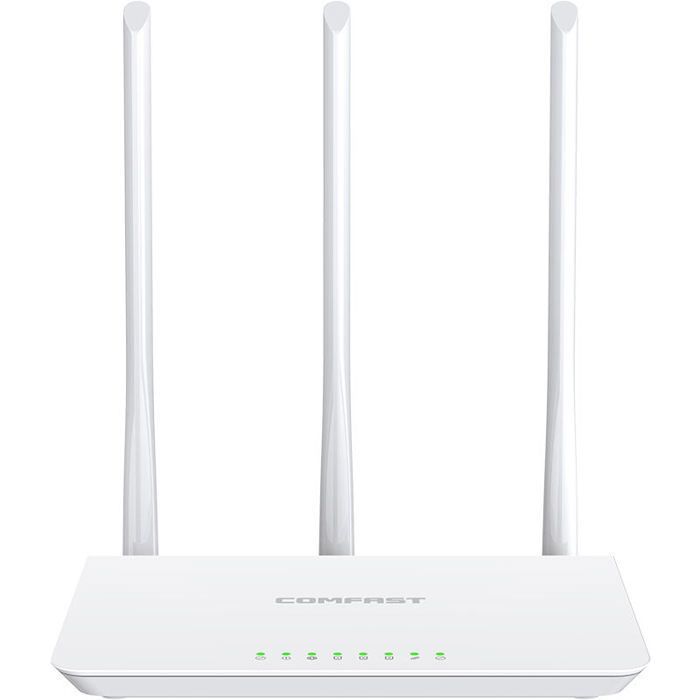 Router doméstico - RNCYN - CF-WR613N V3 - 300 Mbps - 2,4 GHz - Punto de acceso inalámbrico - Compartir red WiFi - Blanco