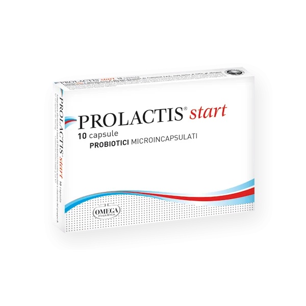 OMEGA PHARMA Prolactis Start Probiotic supplement 10 capsules