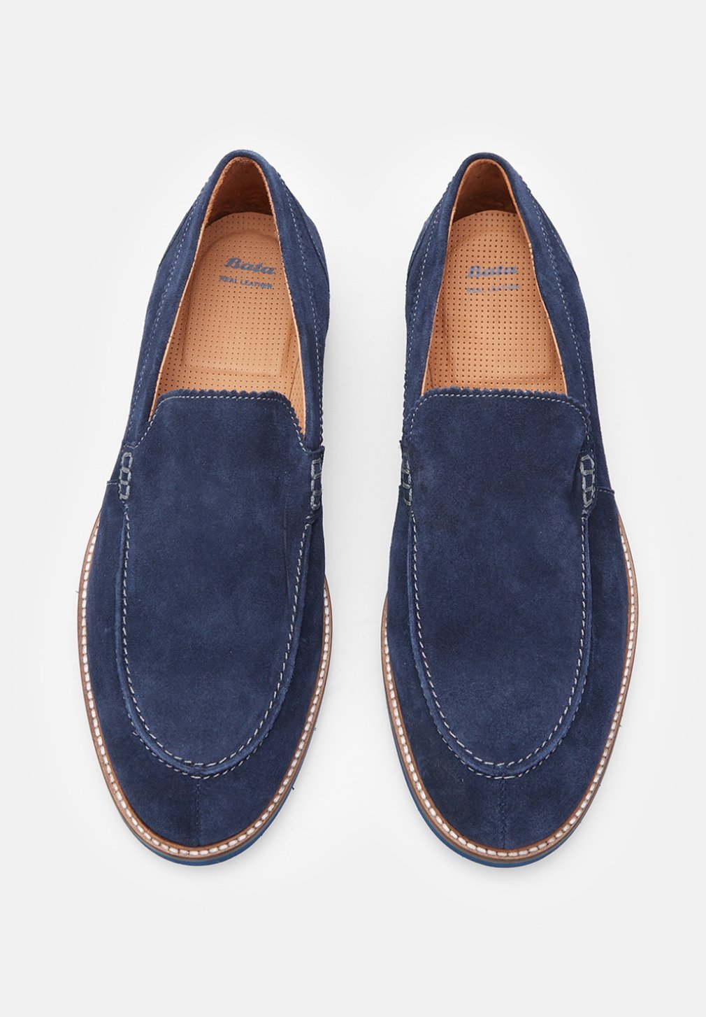 Chaussures Bata Slip-ons - bleues