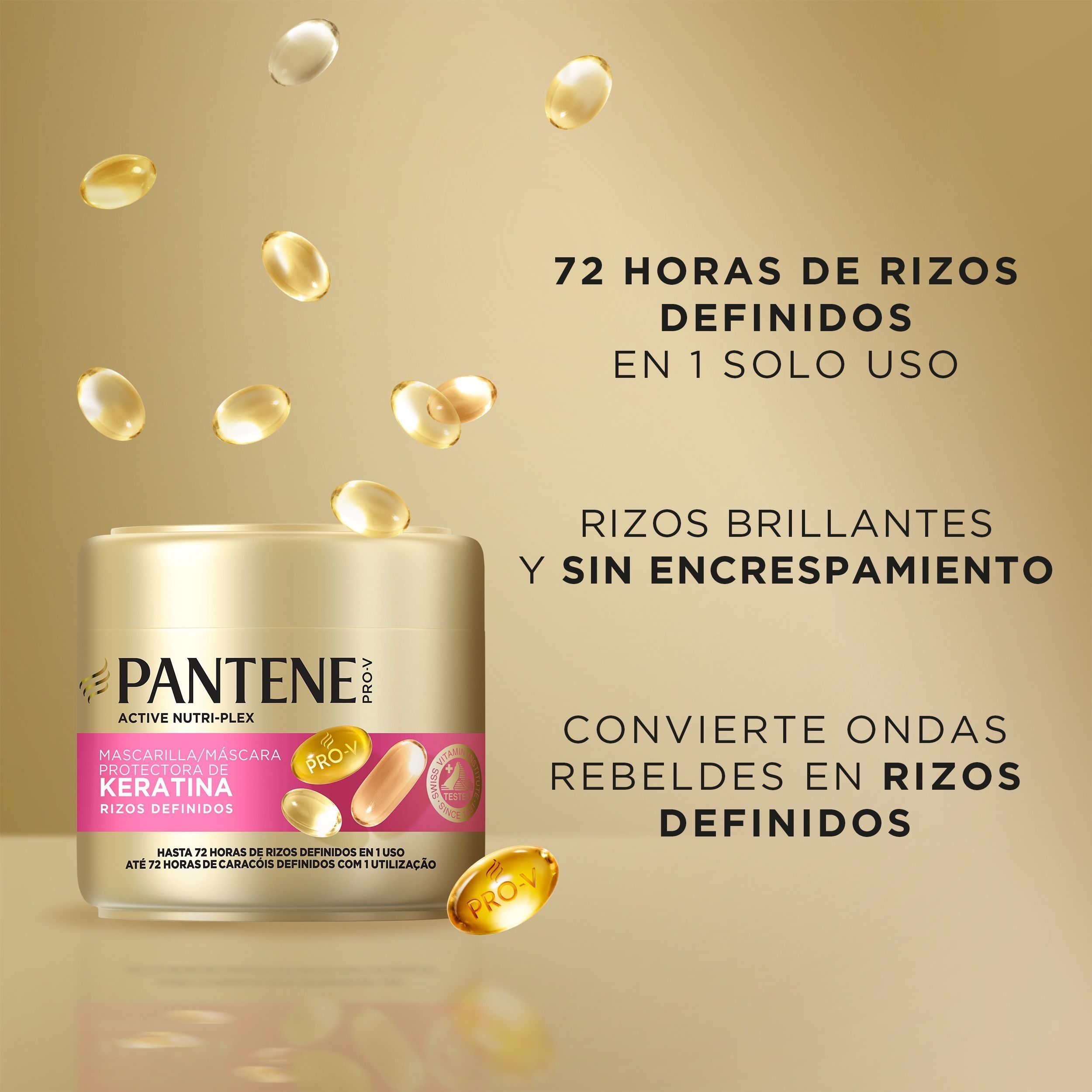 Pro-V Defined Curls keratinska maska Maske za kosu