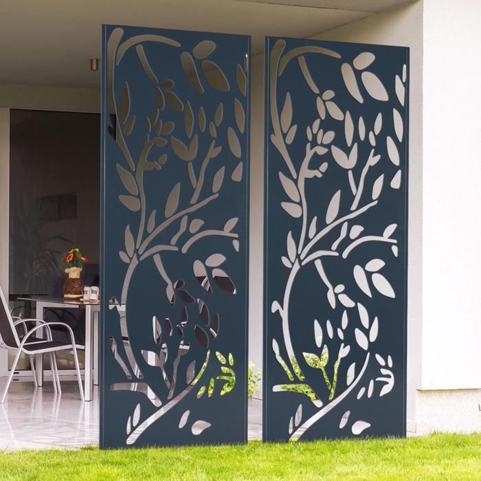 Panel decorativo universal IDMARKET 150 x 50 cm LIS Gris