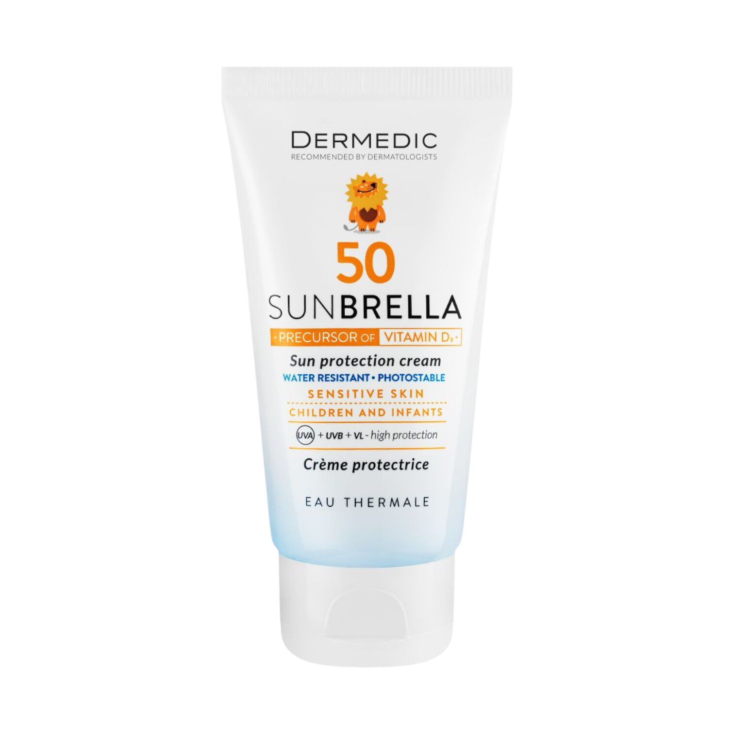 Dermedic aizsargkrēms bērniem 50ml Sunbrella