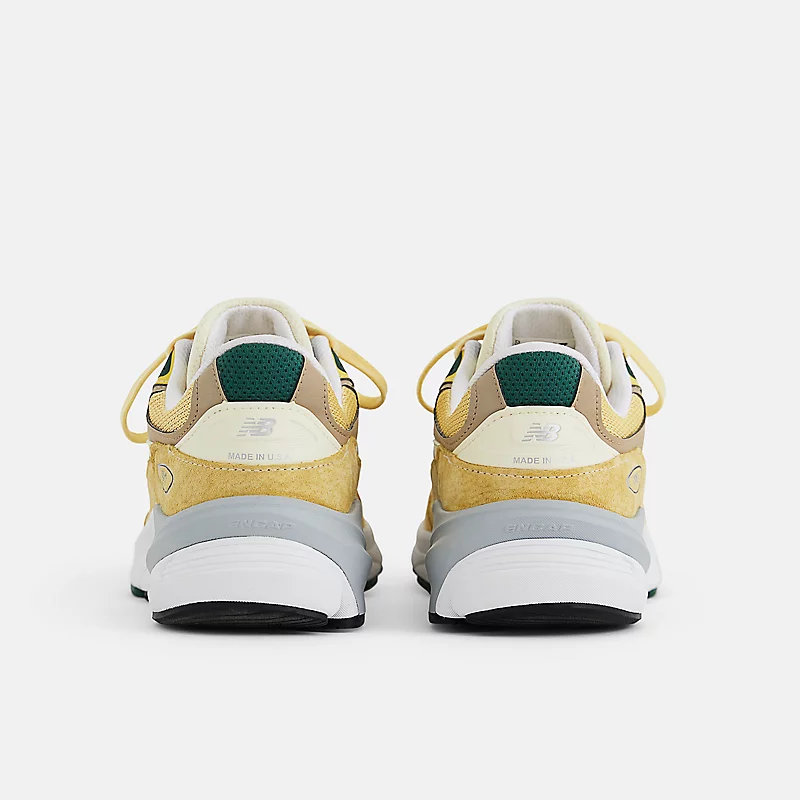 Unisex Wyprodukowano w USA 990v6 - Siarka med zielonym