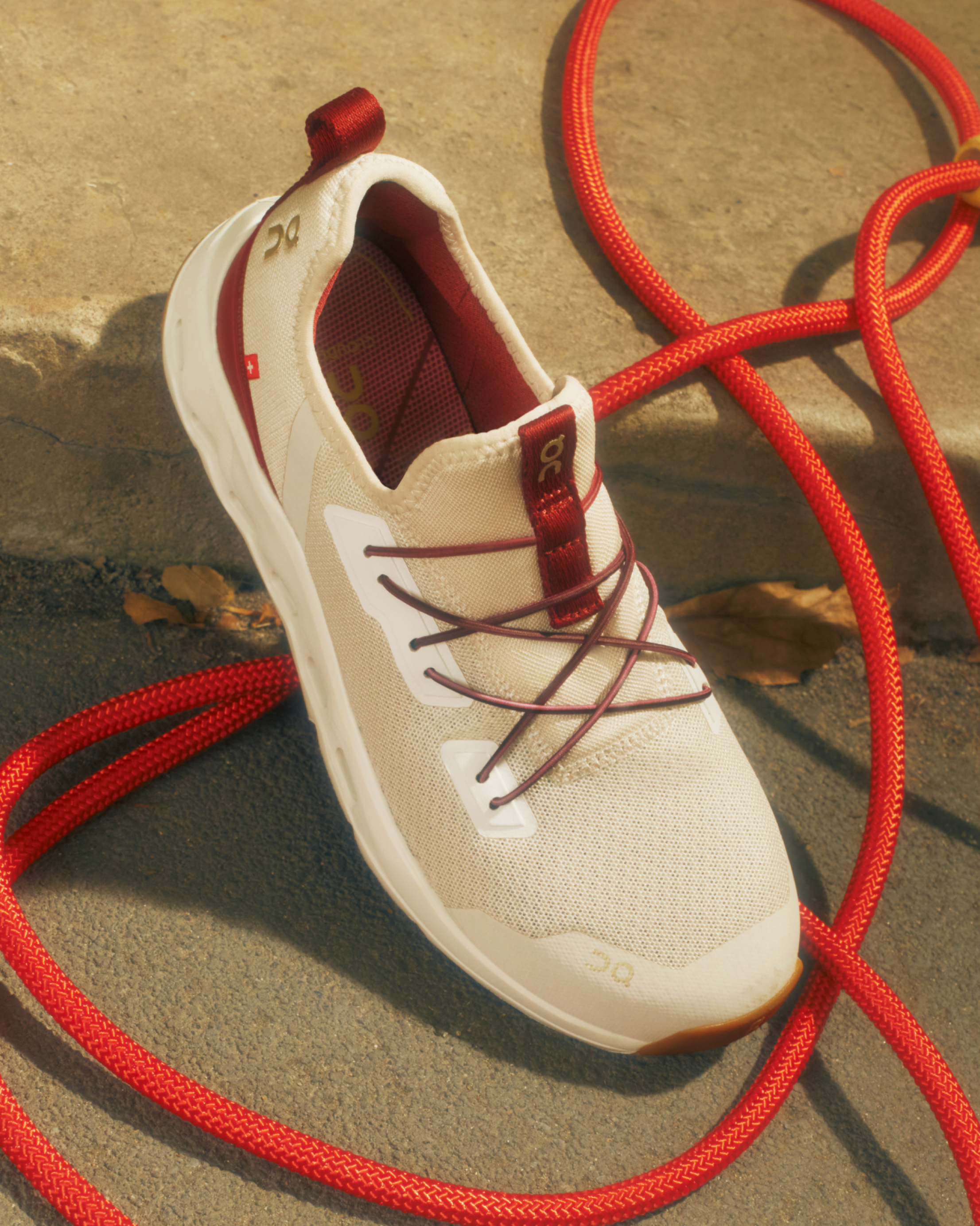 On Kids Cloudleap Pearl | Elfenbein