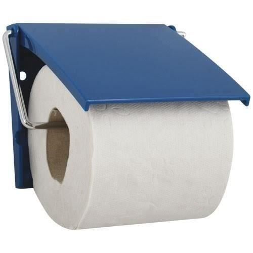 Soporte para rollo de papel higiénico MSV - Azul oscuro