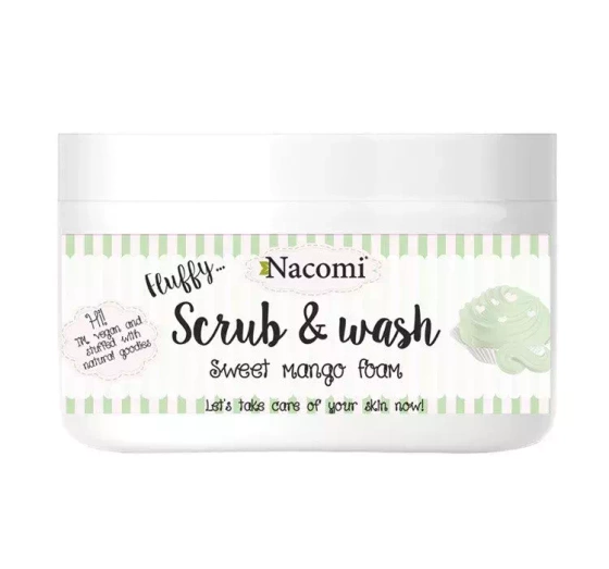 Nacomi pianka myjąca peeling do ciała Mango 180 ml