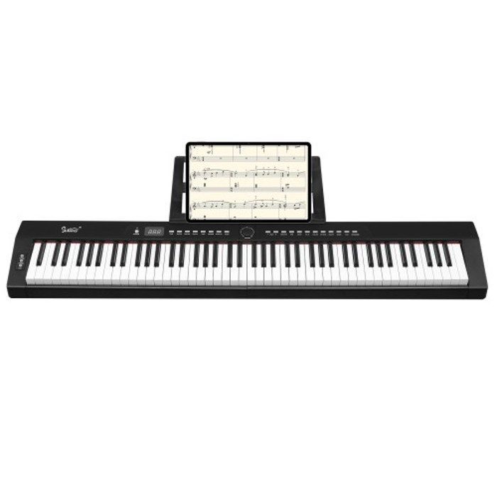 PIANO PACK - Tastiera a 88 tasti con MIDI, Bluetooth e cuffie, per studenti e musicisti di tutti i livelli