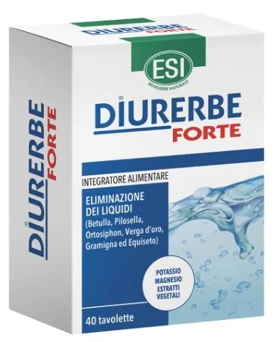 ESI Esi Diurerbe Forte 40 tabletten, voedingssupplement tegen uitdroging