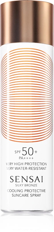 Sensai Silky Bronze hladilni zaščitni sprej za sončenje SPF 50+