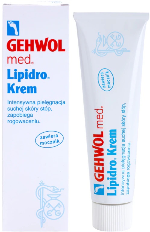 Gehwol Med kojų kremas sausai ir jautriai odai