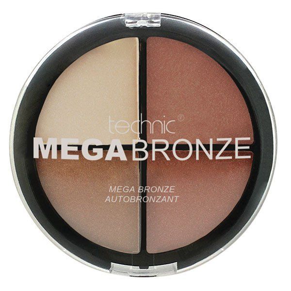 Mega Bronze keturgubas bronzantų rinkinys Veido bronzantai
