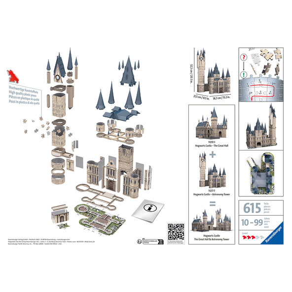 3D Puzzle, Harry Potter Hogwarts Castle Astro Tower