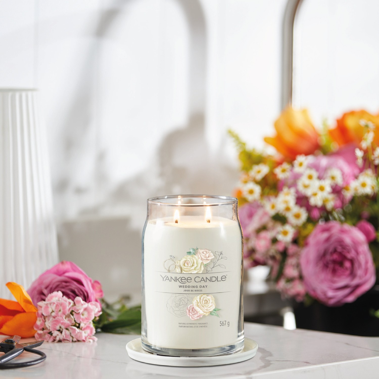 YANKEE CANDLE Grande Jarre Jour des Noces