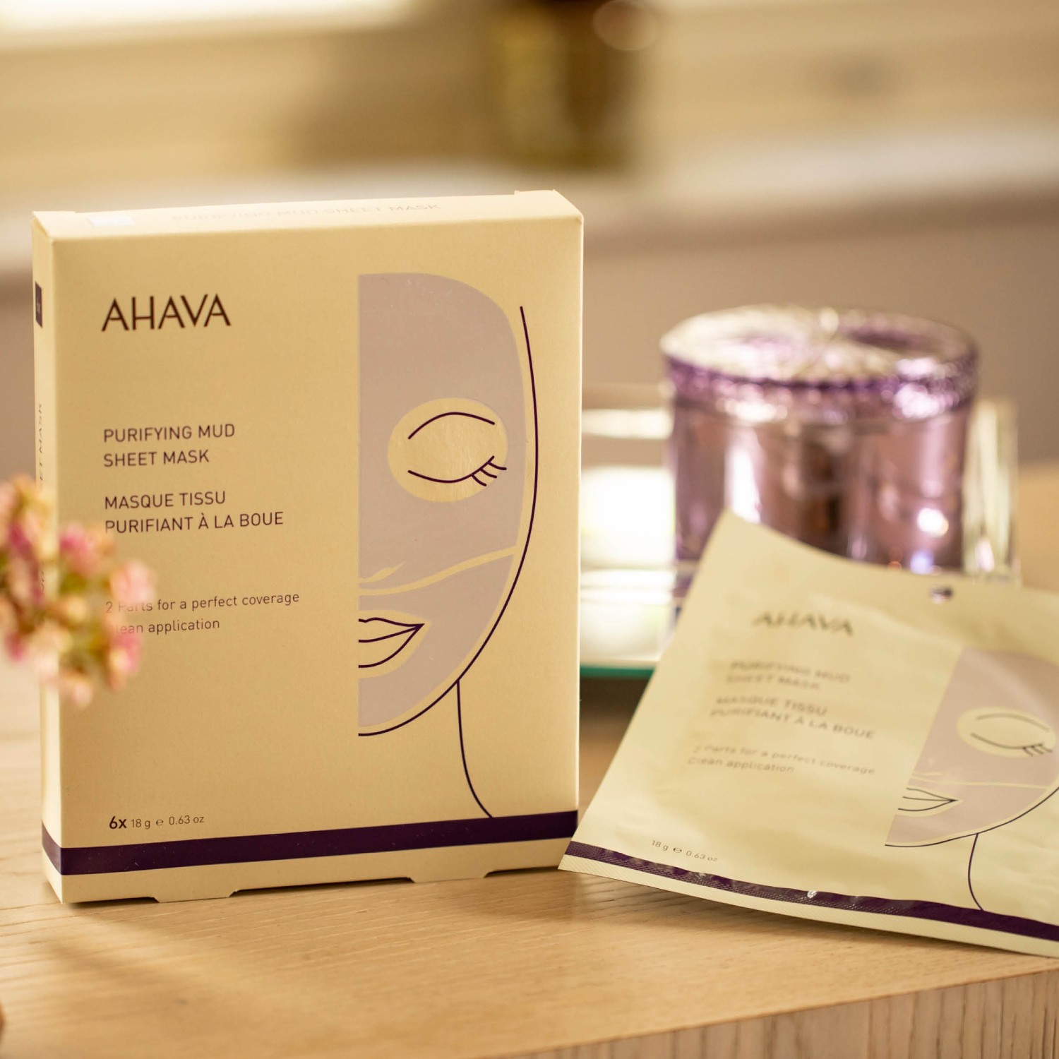 AHAVA Purifying Mud Sheet Mask