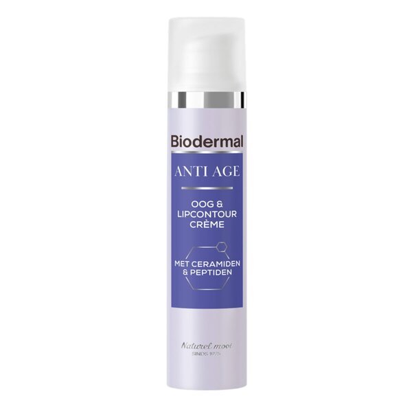 Biodermal Anti-Age Oog & Lipcountourcrème<br>15ml