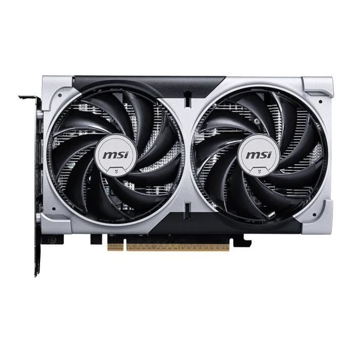 Carte graphique - MSI - GeForce RTX 5060 VENTUS 2X OC 8G - 8 Go GDDR6 - Double ventilateur TORX - Refroidissement efficace