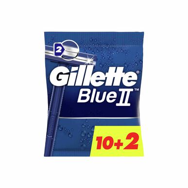 Gillette Lâminas de Barbear Descartáveis Blue II      12 un 12 un