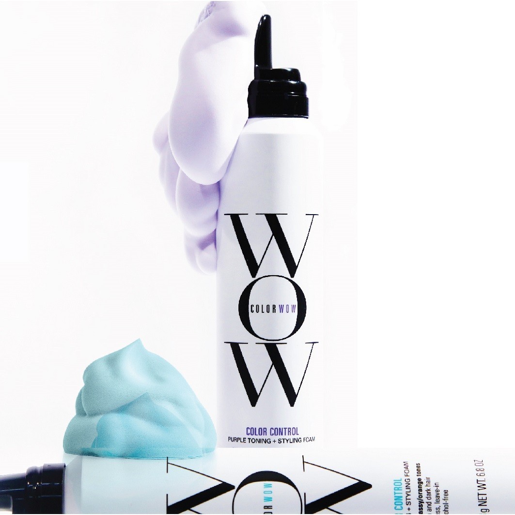 COLOR WOW Haarmousse Correct & Perfect Mousse pre blondes Haar - 200 ml