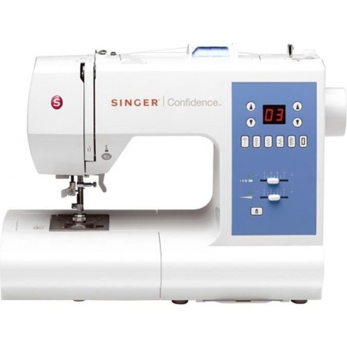 Sewing machine - Singer - Confidence 7465 - 50 stitches - LED display - Assisted needle threader