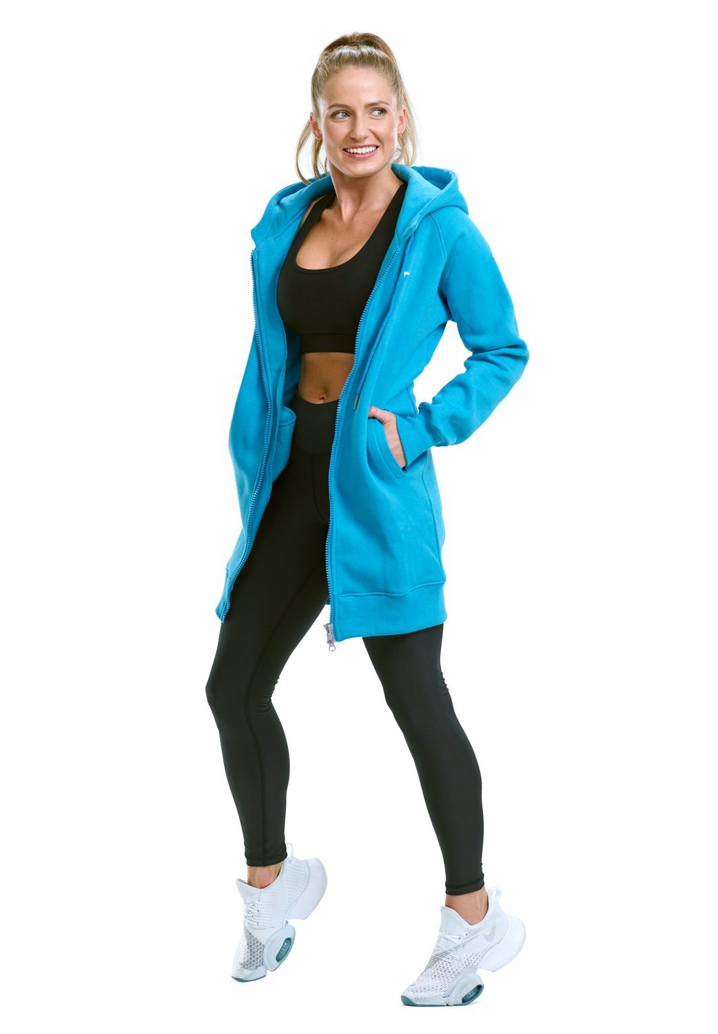 Winshape Zip-up sweatshirt - hemelsblauw