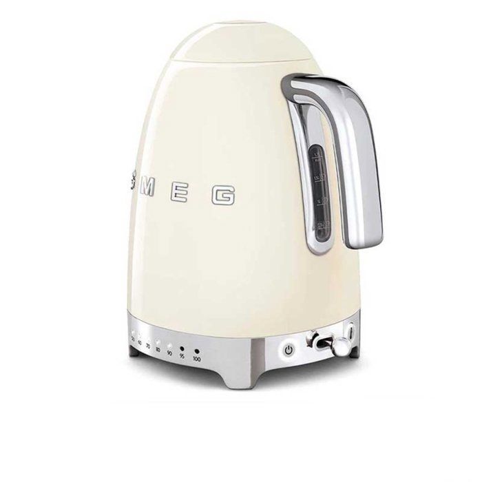 Chaleira elétrica - Smeg - KLF04CREU - 1,7 litros - 2400 watts - Creme