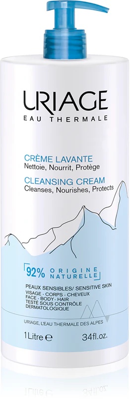 Uriage Hygiène Cleansing Cream čistilna in hranilna krema za telo in obraz