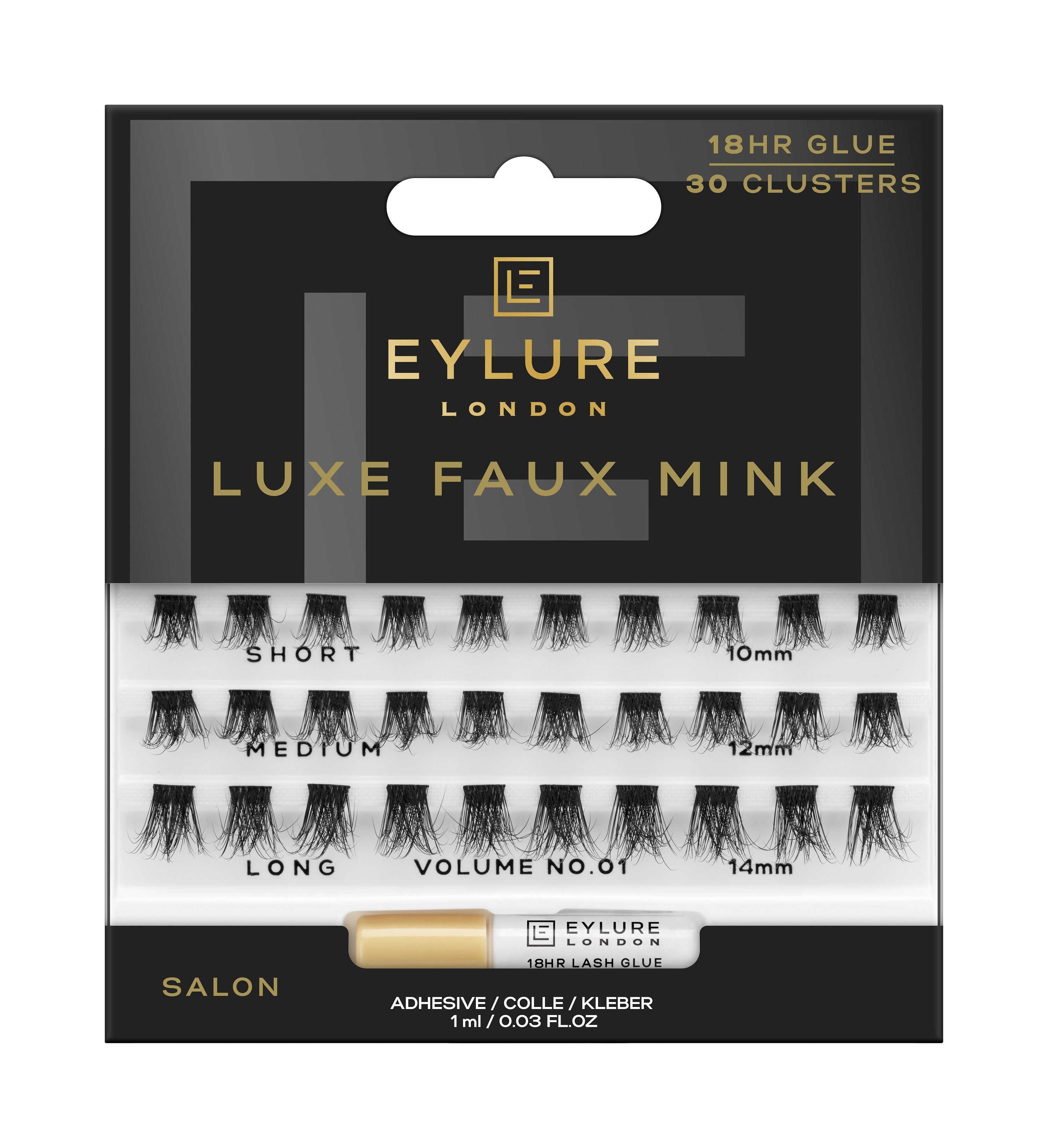 Luxusné umelé mihalnice Faux Mink Umelé mihalnice