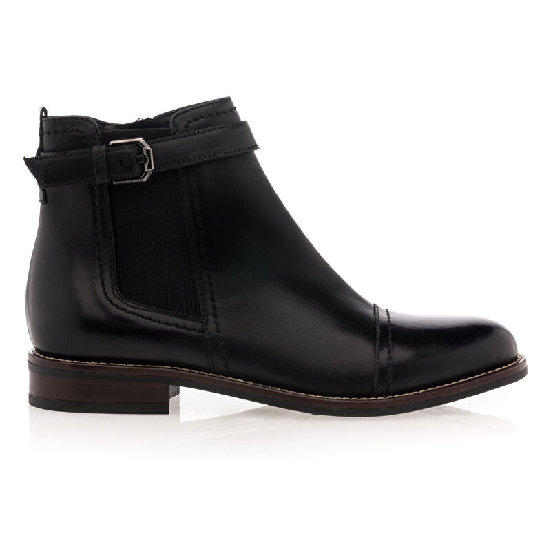 Schwarze Damenstiefel / Stiefeletten