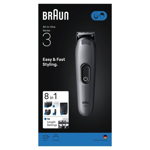 Sada na starostlivosť o vlasy Braun Series 3 MGK3540 8 v 1